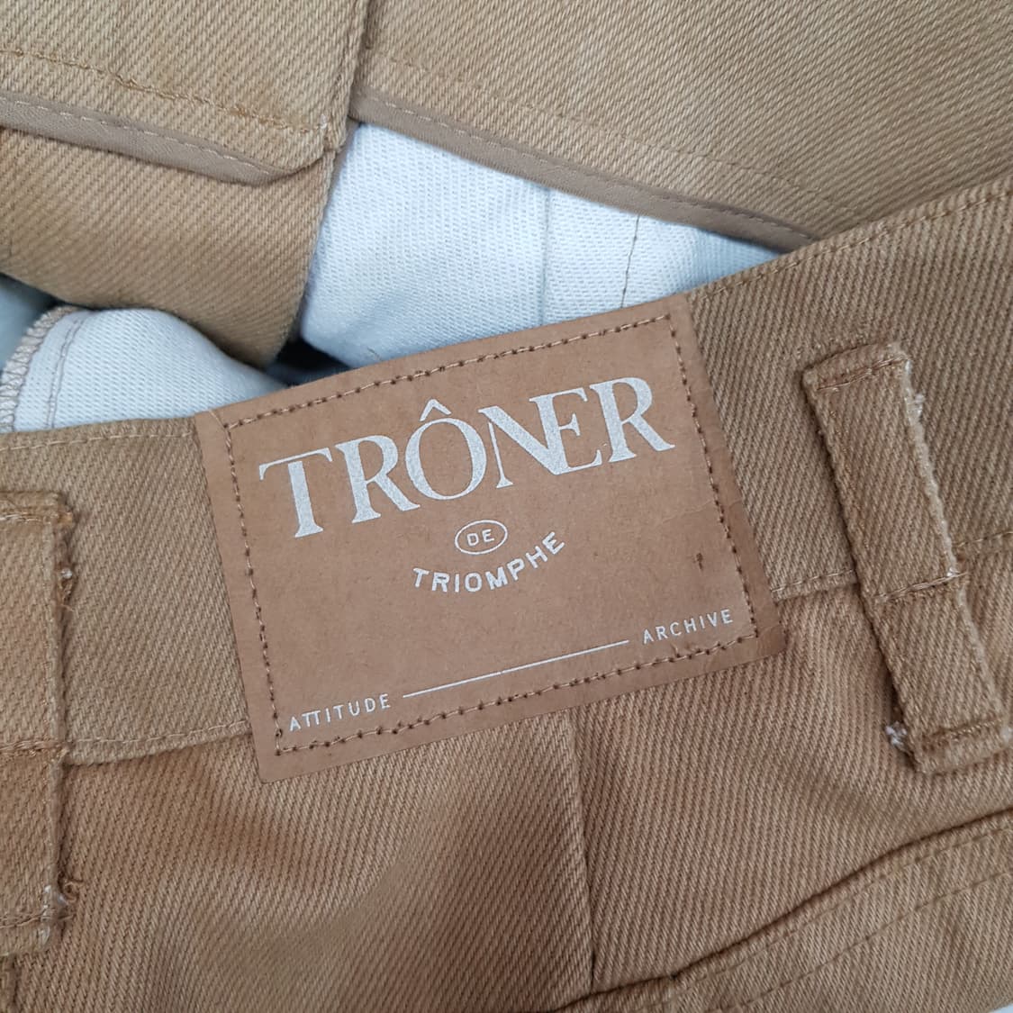 한섬 시스템 2022 코튼 와이드 큐롯 팬츠 64-94사이즈 상품이미지5