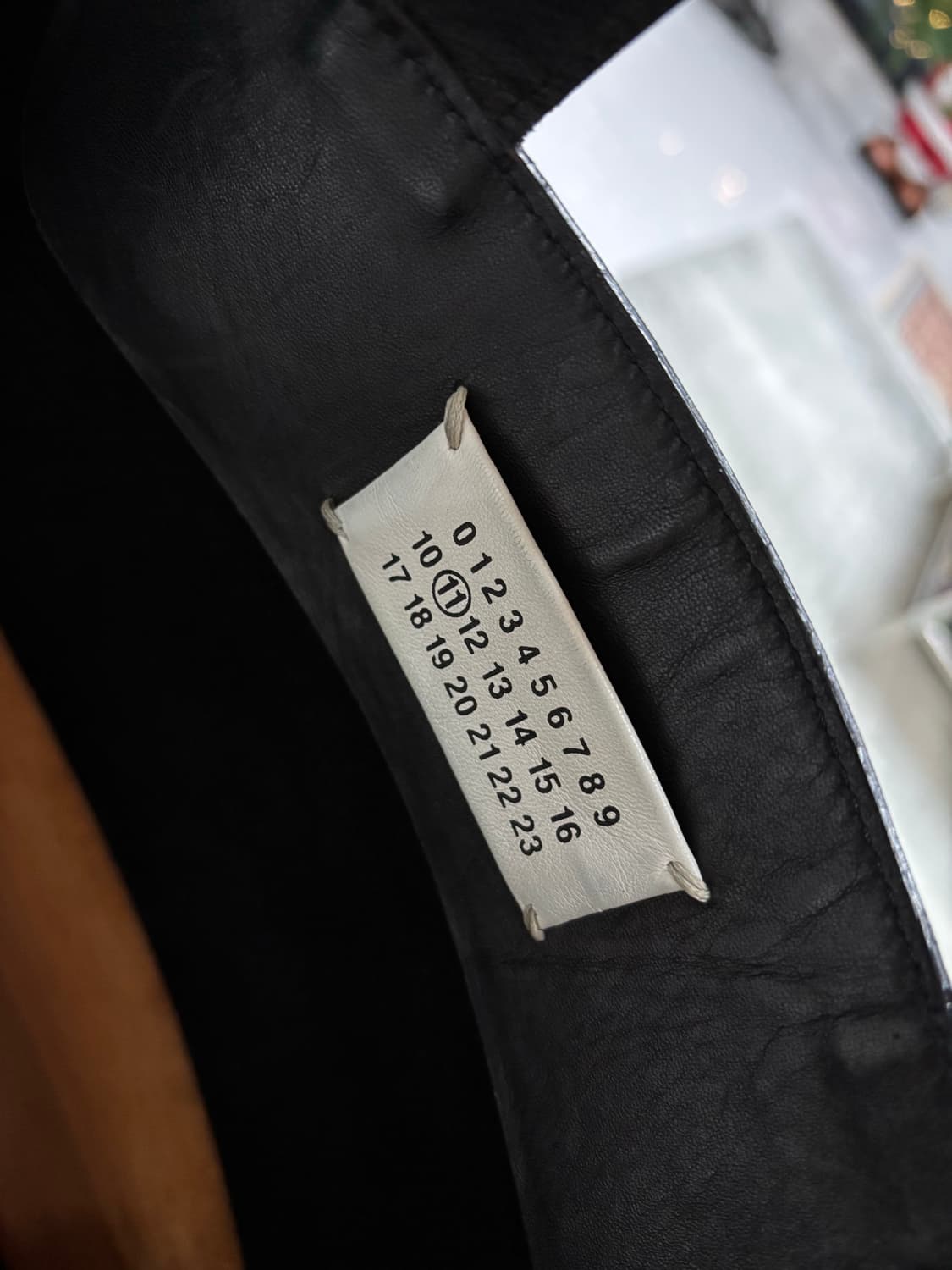 마르지엘라 / 폴디드 토트백 블랙 상품이미지6