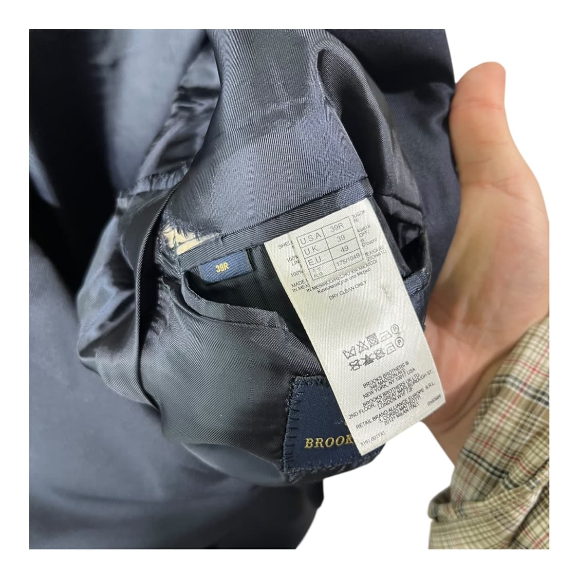 [Brooks Brothers] 브룩스브라더스 금장 투버튼 블레이저 상품이미지7