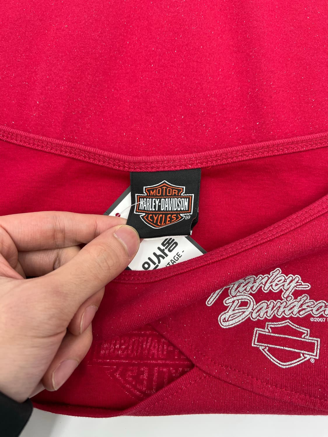 할리 데이비슨 긴팔 티셔츠 상품이미지4