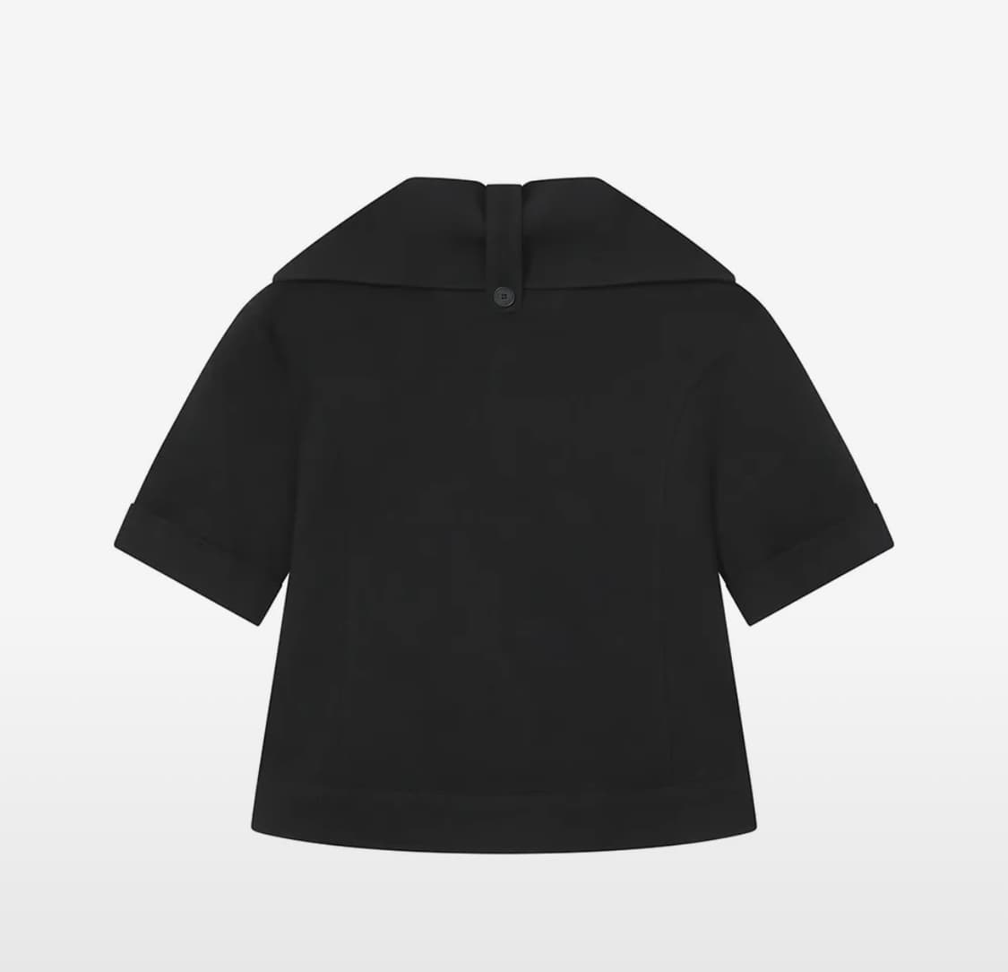 미세키서울 Rolled button short sleeve jacket 상품이미지2