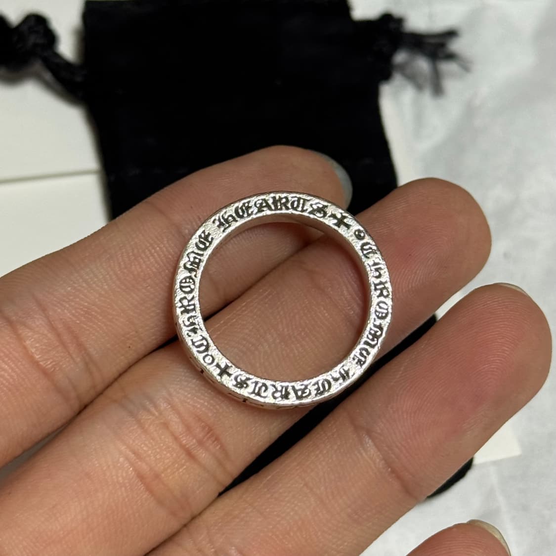 크롬하츠 퍽유링 3mm US9 상품이미지2