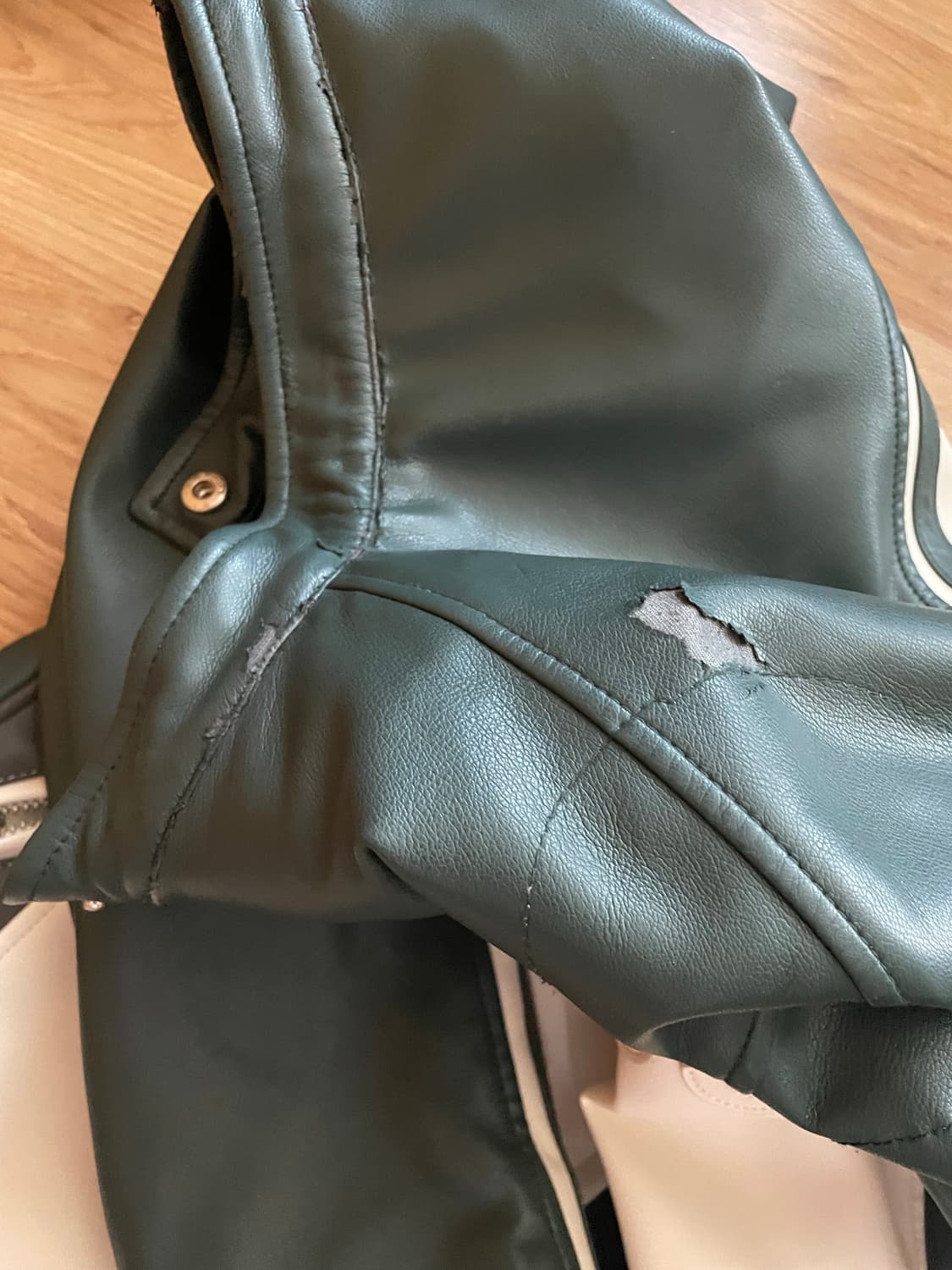 민타임 레더자켓 l사이즈 상품이미지4