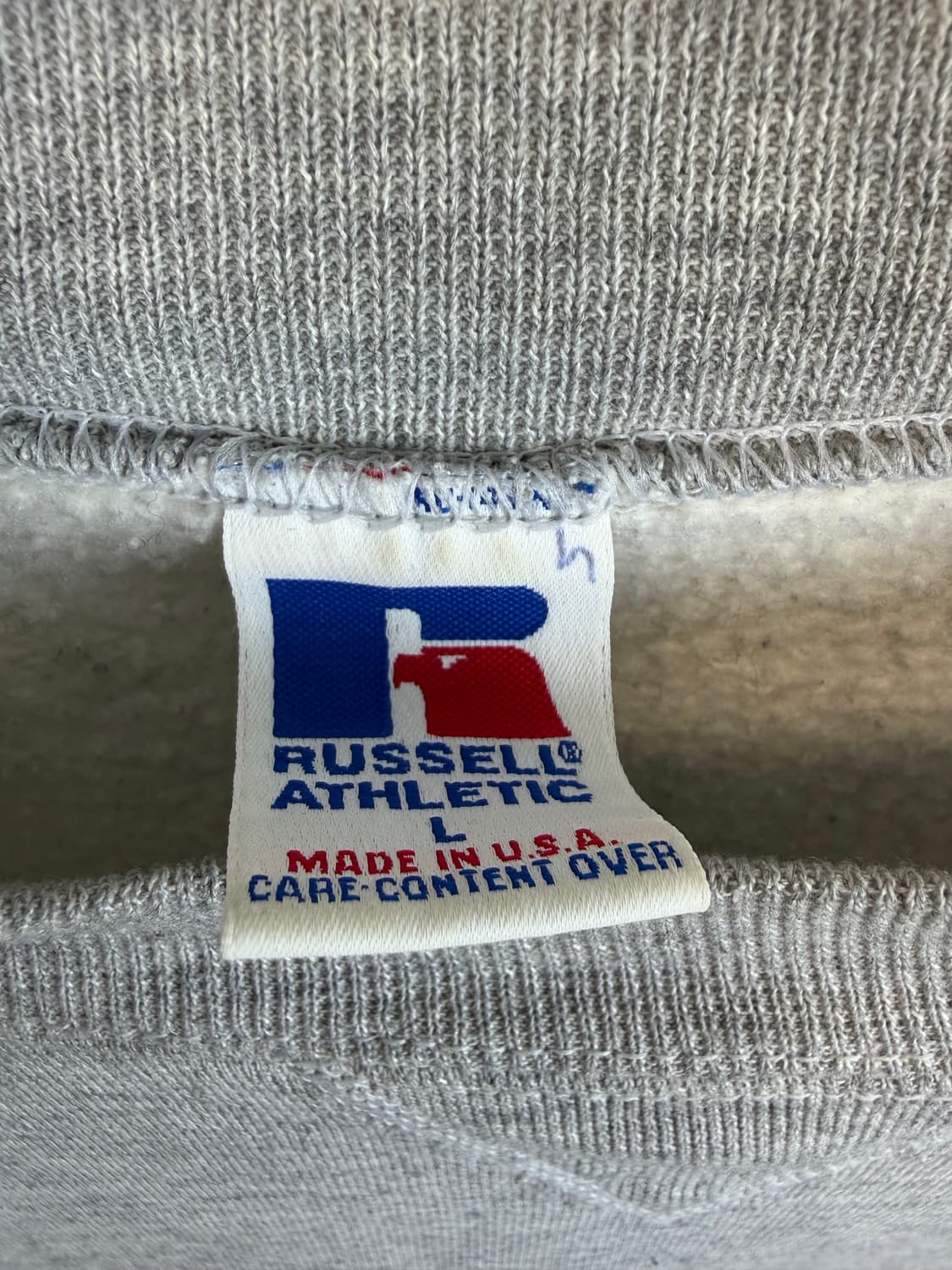 [Russell]러셀 90s빈티지 스웻셔츠 맨투맨 L size 상품이미지3