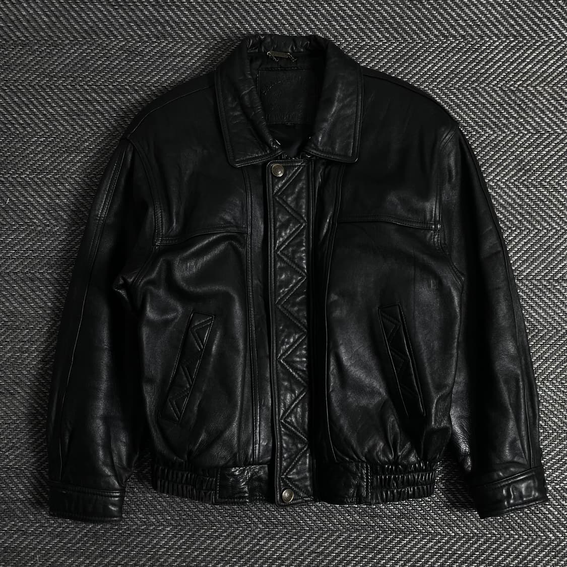 아카이브 빈티지 양가죽 레더 봄버 자켓 y 3183 상품이미지2