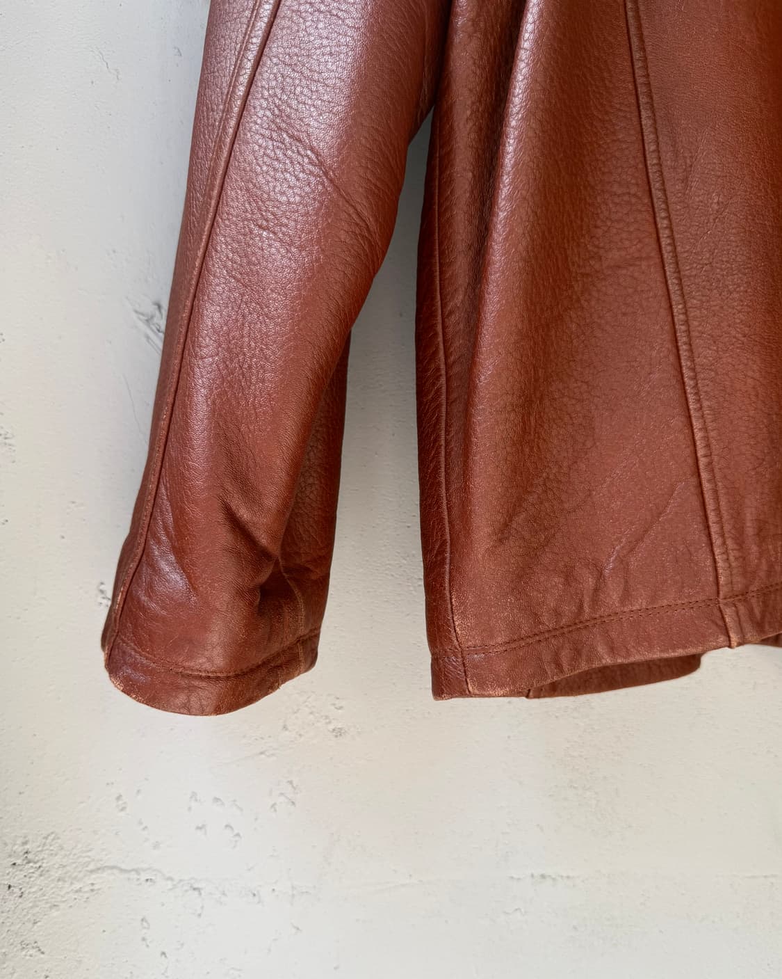 ILLUSION brown lambskin jacket 상품이미지8