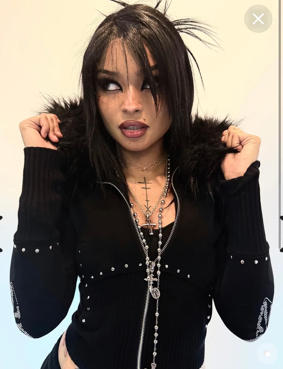 Named collective 네임드콜렉티브 투 웨이 퍼 후드집업 상품이미지2