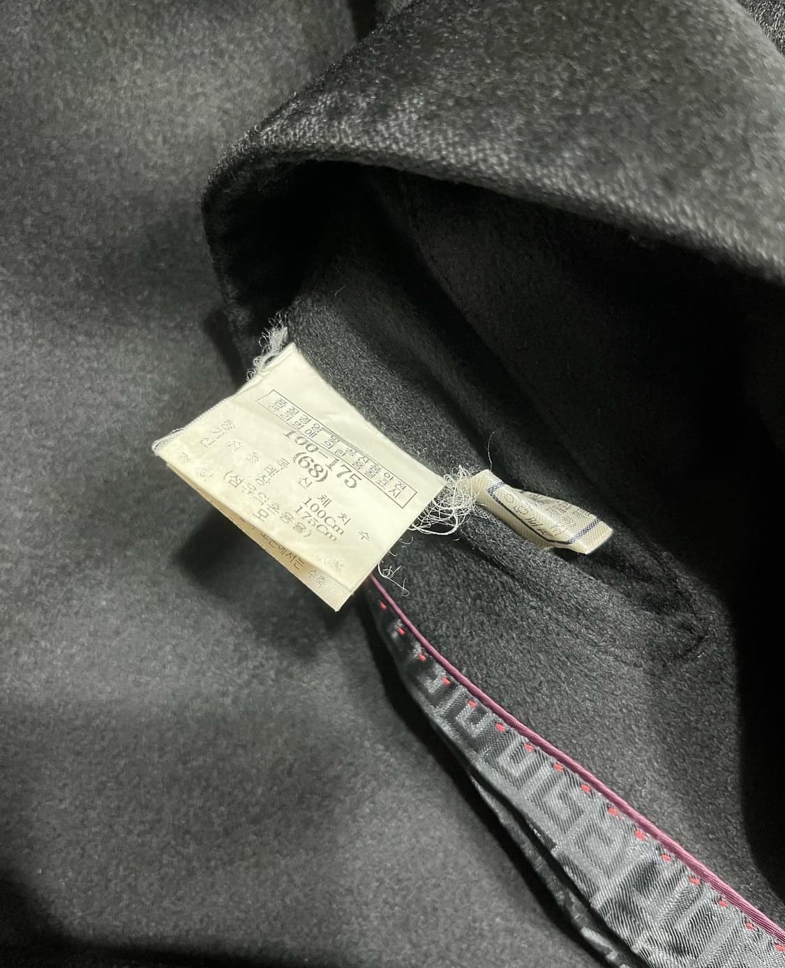 [100] 90s 지방시 울 발마칸 코트 상품이미지6