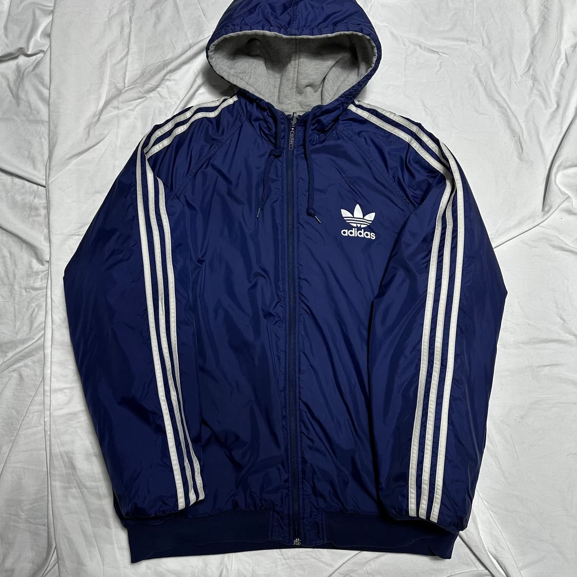 XL 아디다스 불꽃 리버시블 후드점퍼 상품이미지6