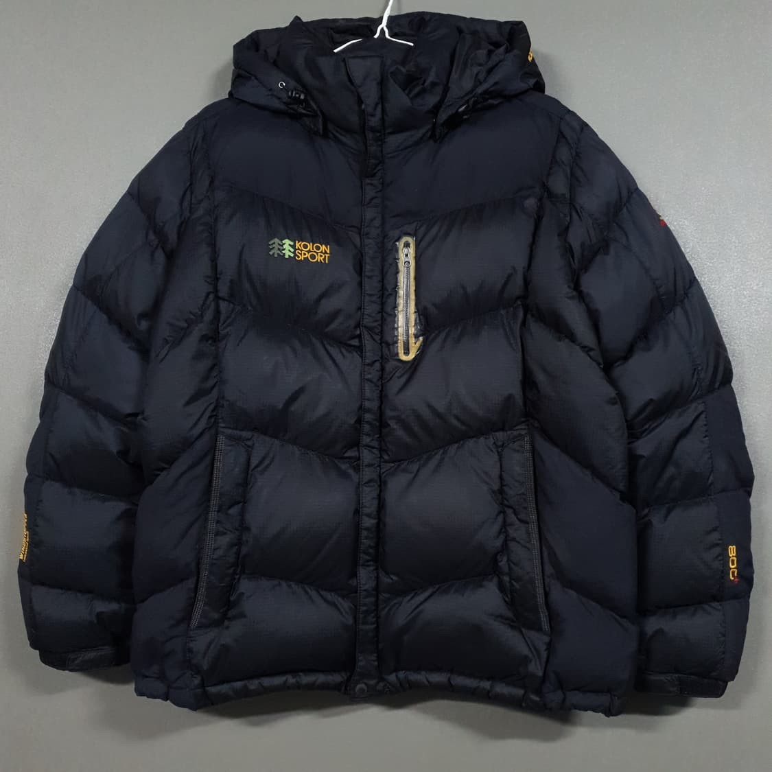 여성 L) 코오롱 헤스티아 800 윈드스토퍼 고어텍스 구스다운 패딩 점퍼 상품이미지1