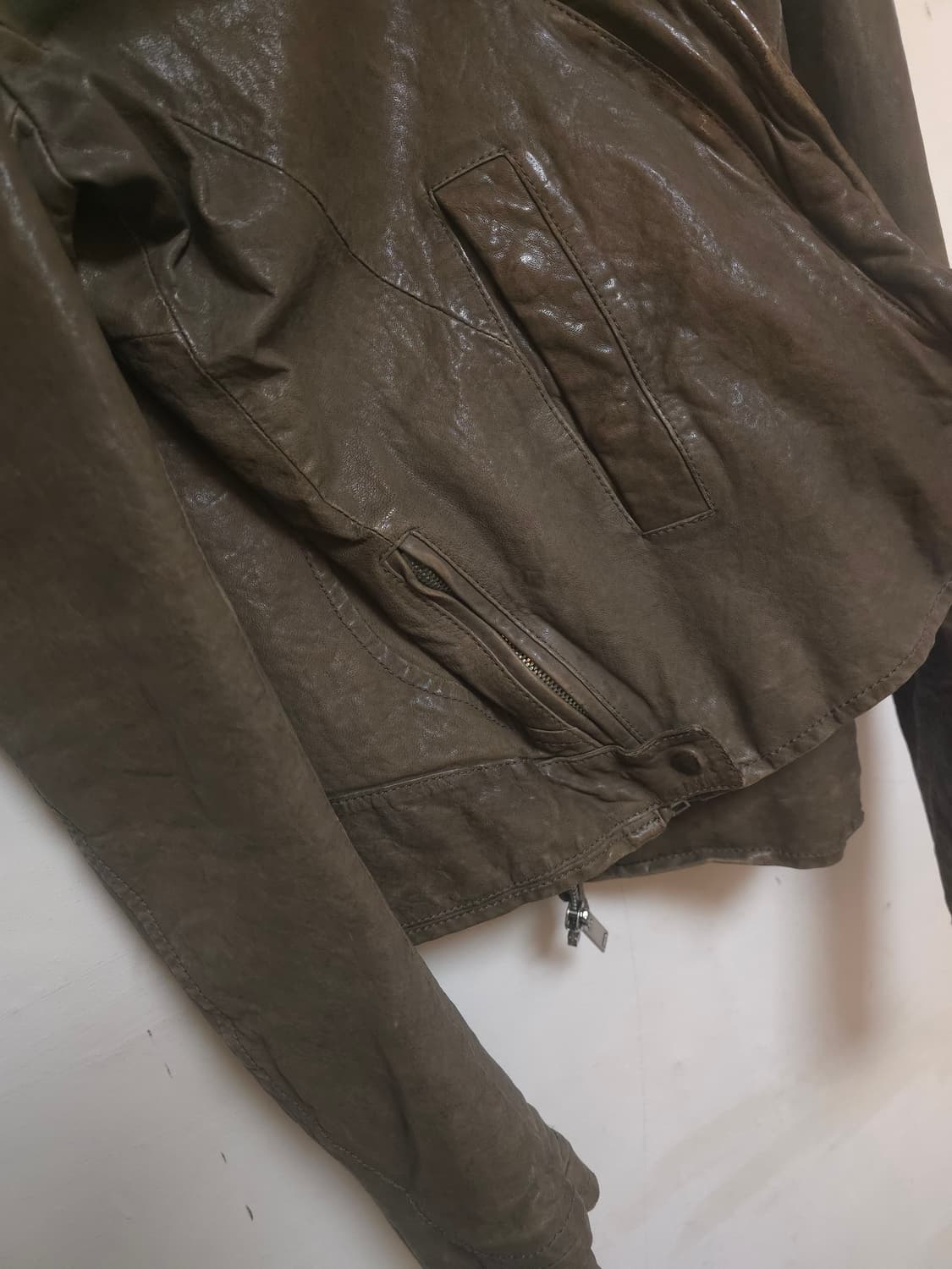 시스템 옴므 남성 양가죽 자켓 100  상품이미지6