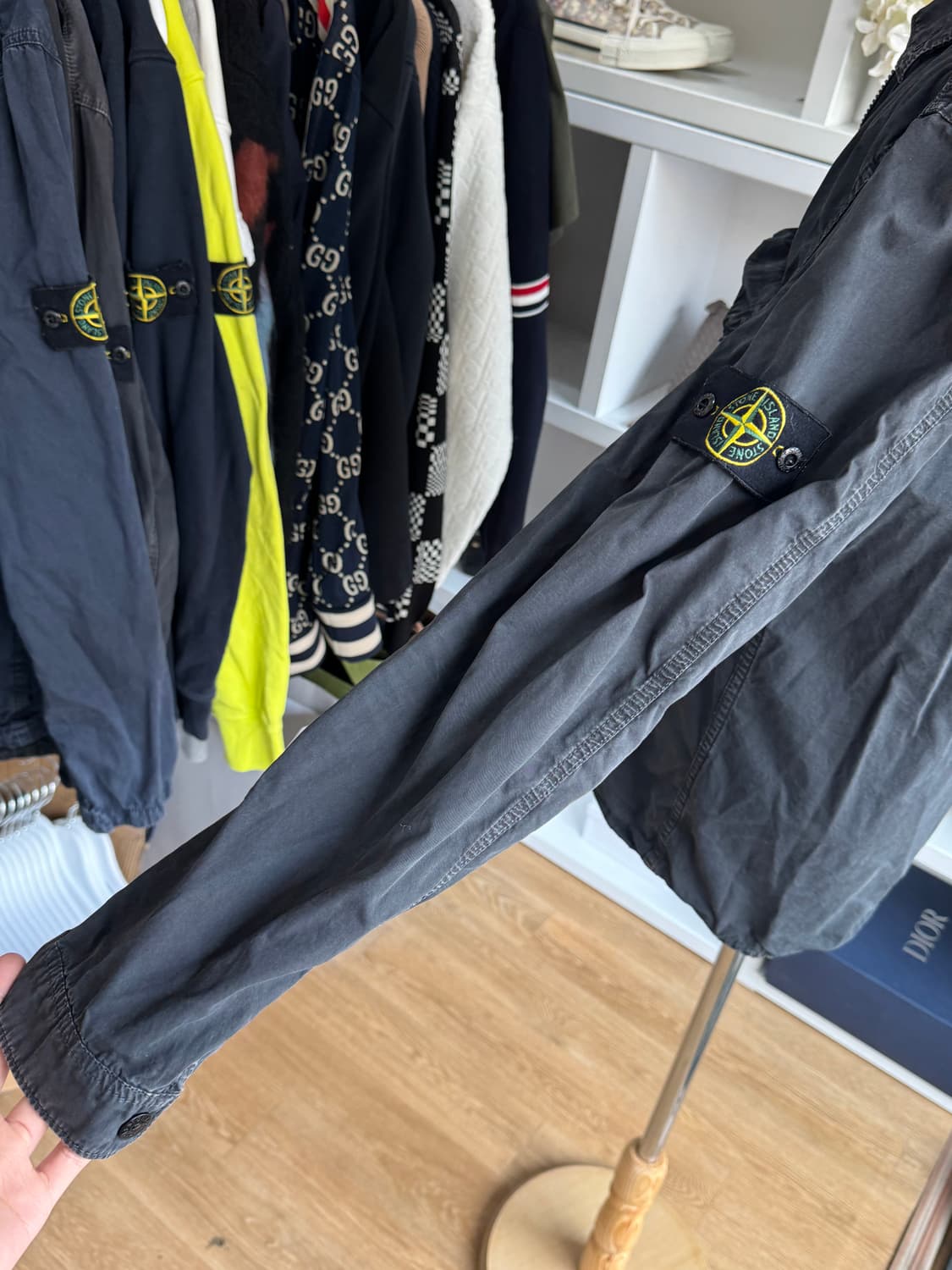 [새상품급,M] 스톤아일랜드 올드이펙트 오버셔츠 자켓 상품이미지2