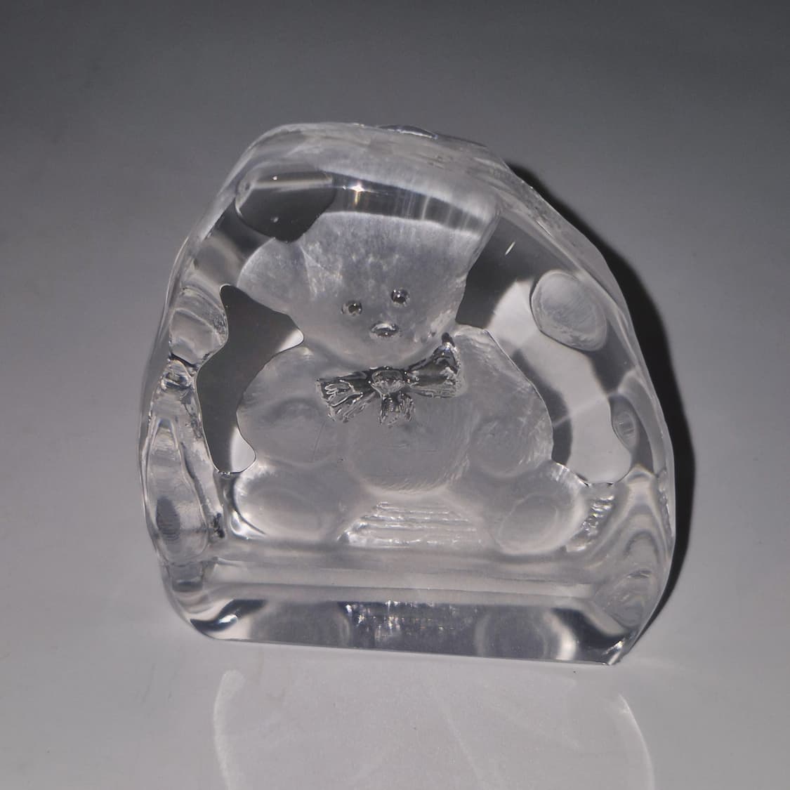 80s 영국 달링턴 크리스탈 테디베어 오브제 상품이미지8