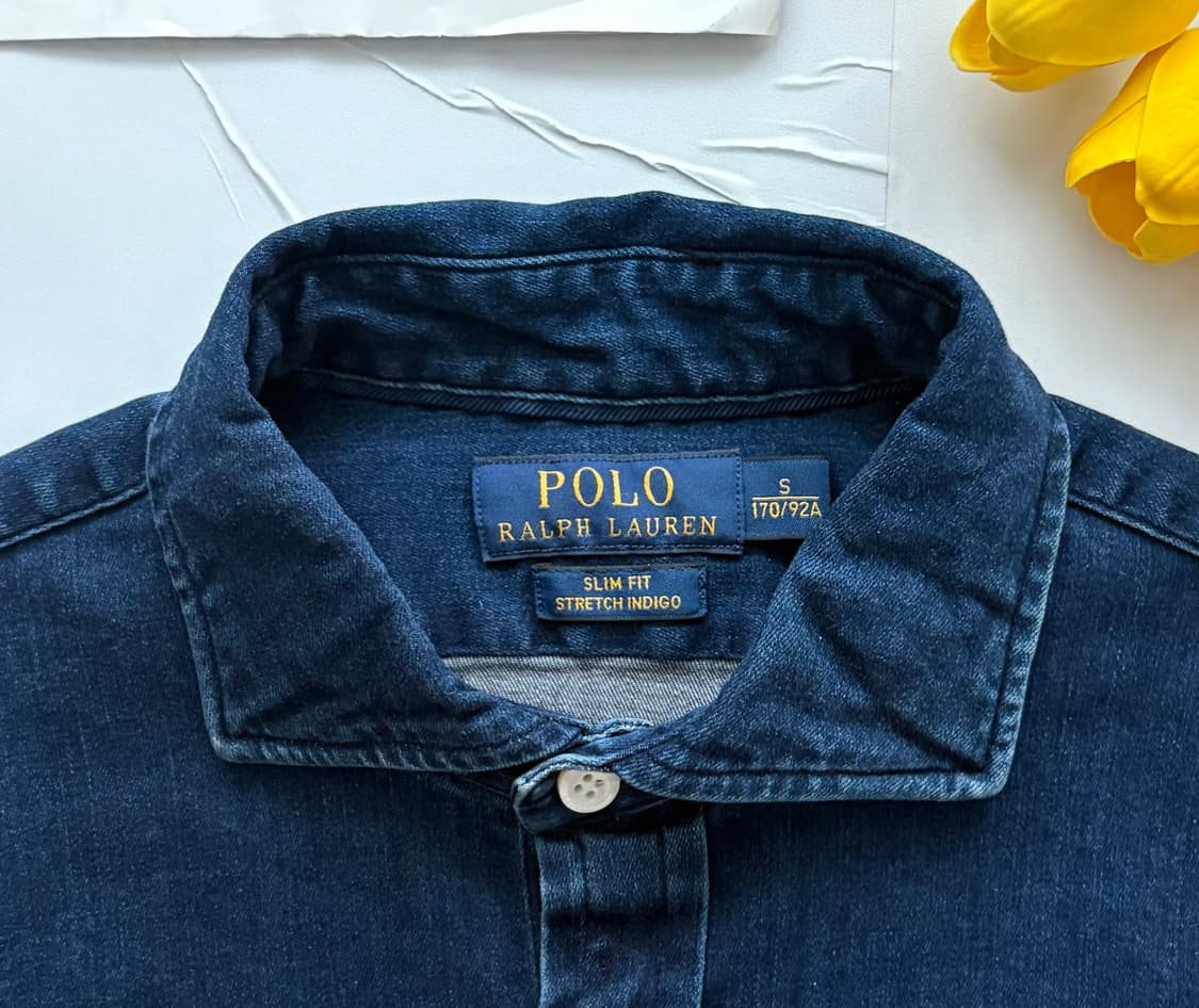 Polo 폴로랄프로렌 인디고 데님 셔츠 상품이미지3