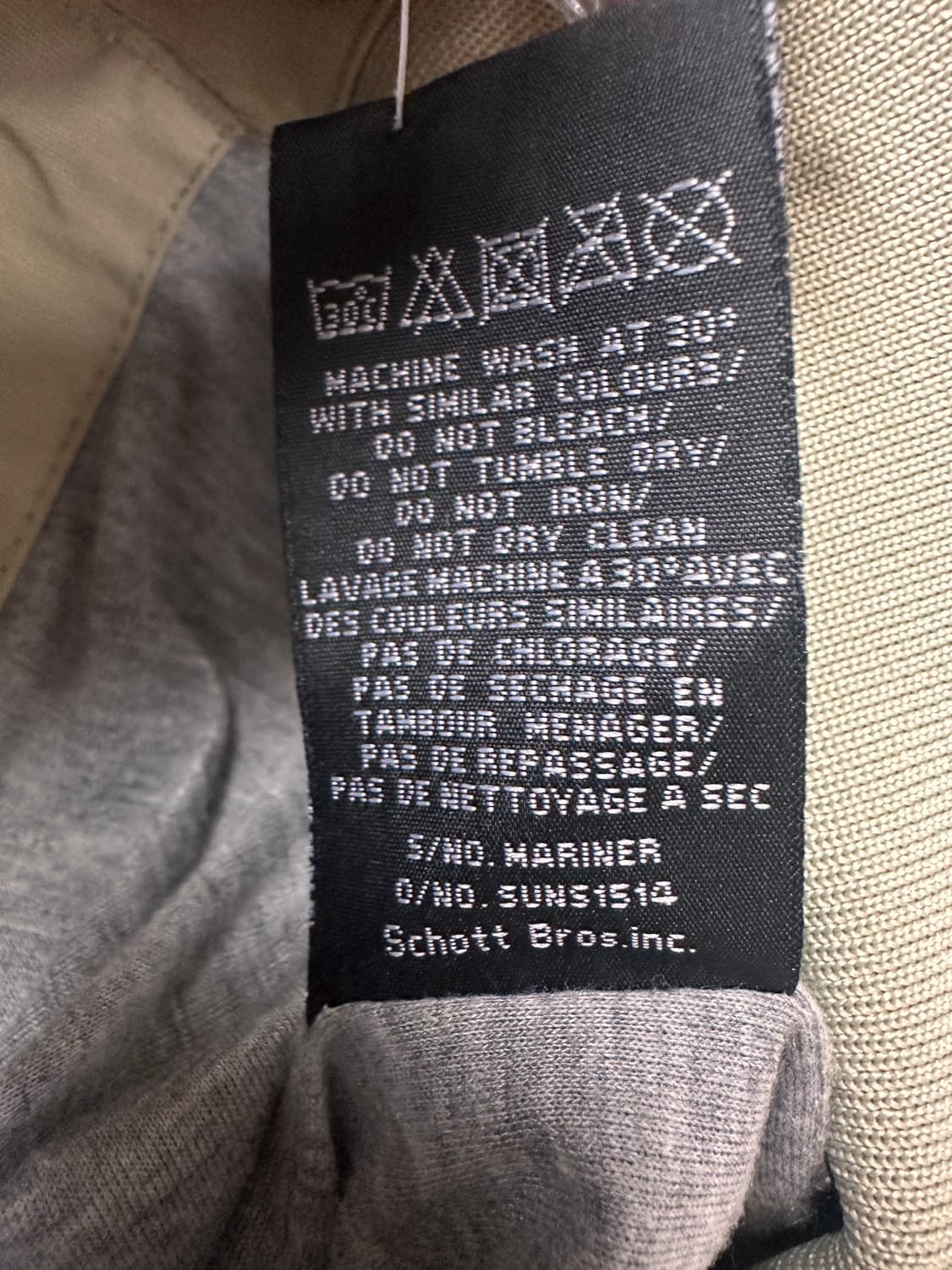 (S)90s SCHOTT G-9 자켓 상품이미지9