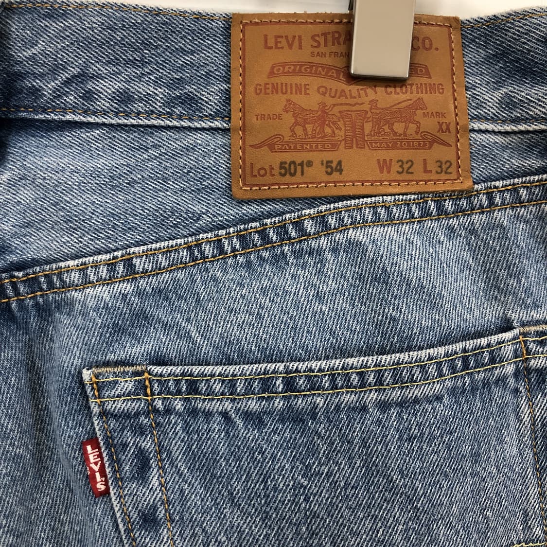 리바이스 501 54 프리미엄빅E탭 청바지 32 인치  상품이미지4