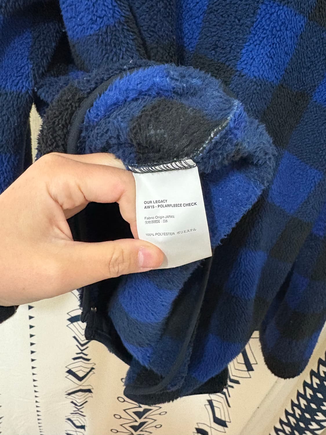 아워레가시 / 체크 플리스 상품이미지5