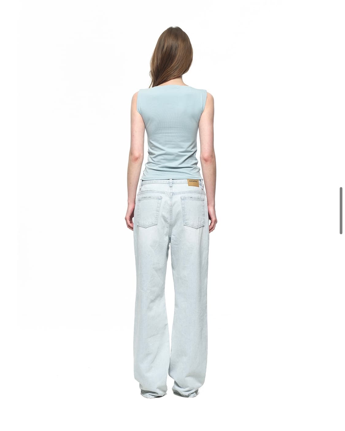 투머치택스 버튼 슬리브리스 탑 상품이미지2