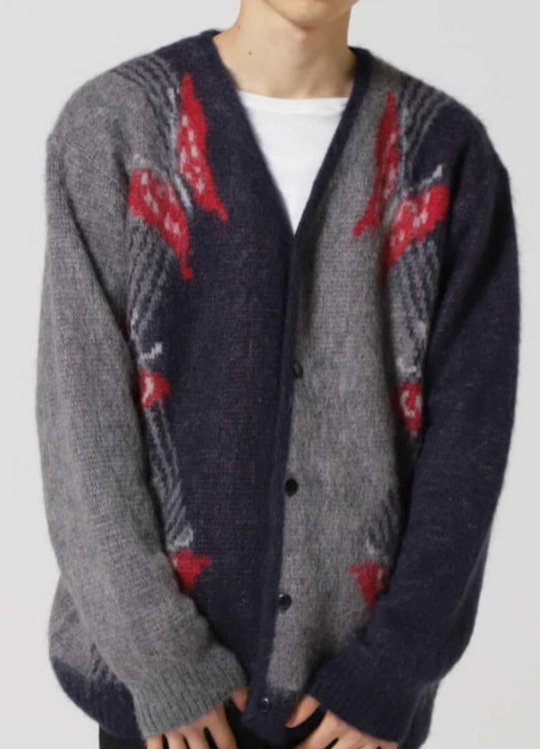 니들스 빠삐용 모헤어 가디건 xl  상품이미지1