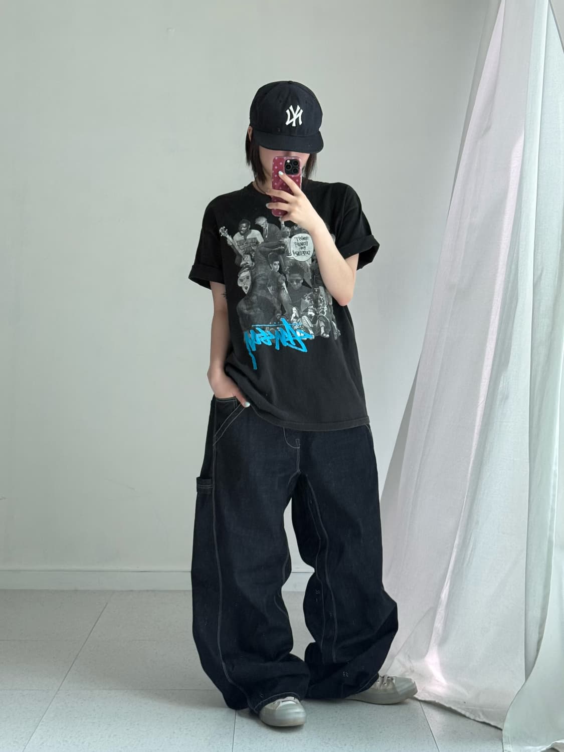 폴리테루 해머 데님팬츠 상품이미지5