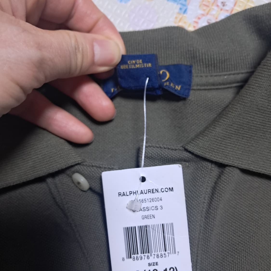 (새제품)폴로 랄프로렌 카키 카라티 M (10-12세)여성44 가능 상품이미지4