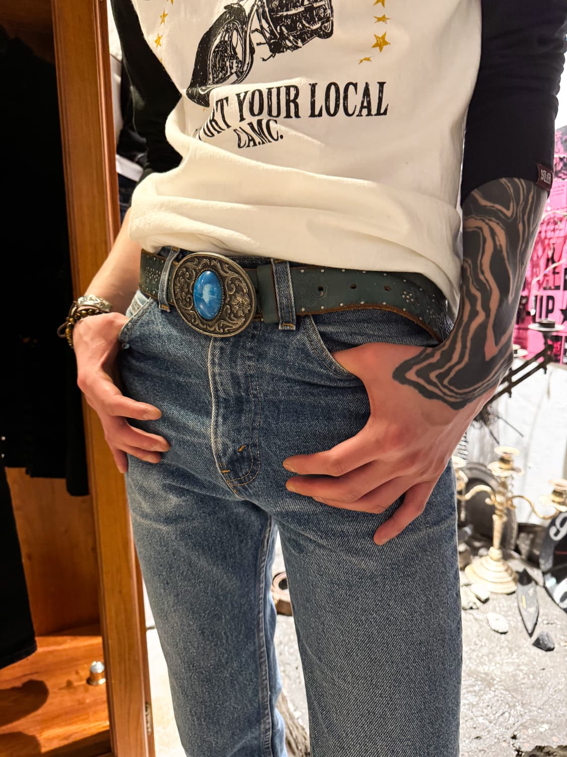 1996’s Levi’s 517 – Orange Tab Boot-cut  상품이미지3