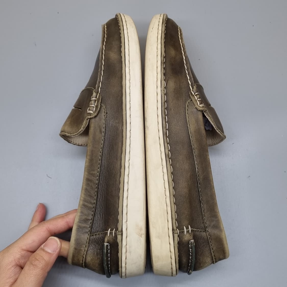 쿠에른 남성 가죽로퍼260 상품이미지5