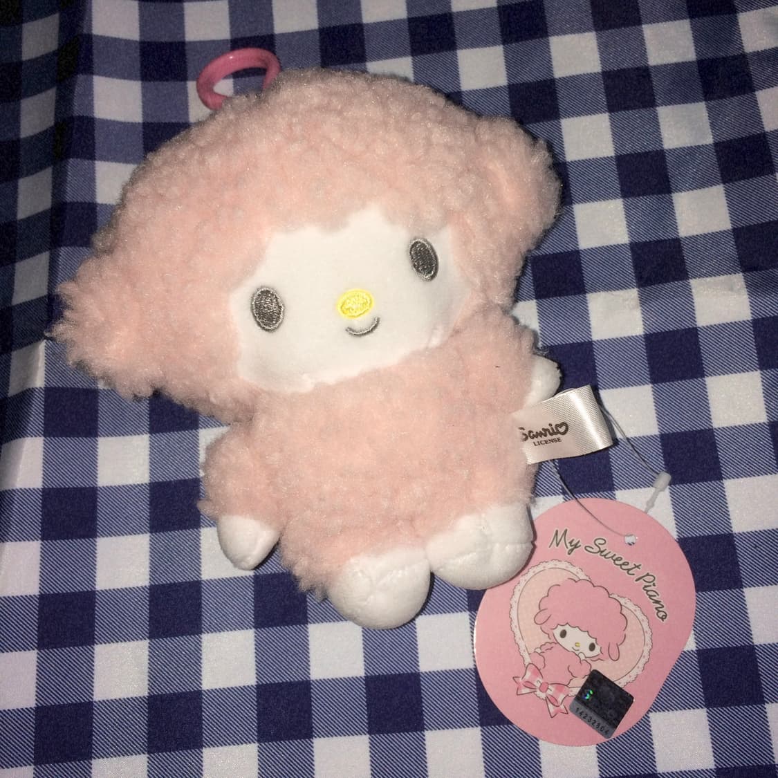 고전키티 산리오 정품 마이피아노 마이멜로디 마스코트 키링 헬로키티 인형 상품이미지3