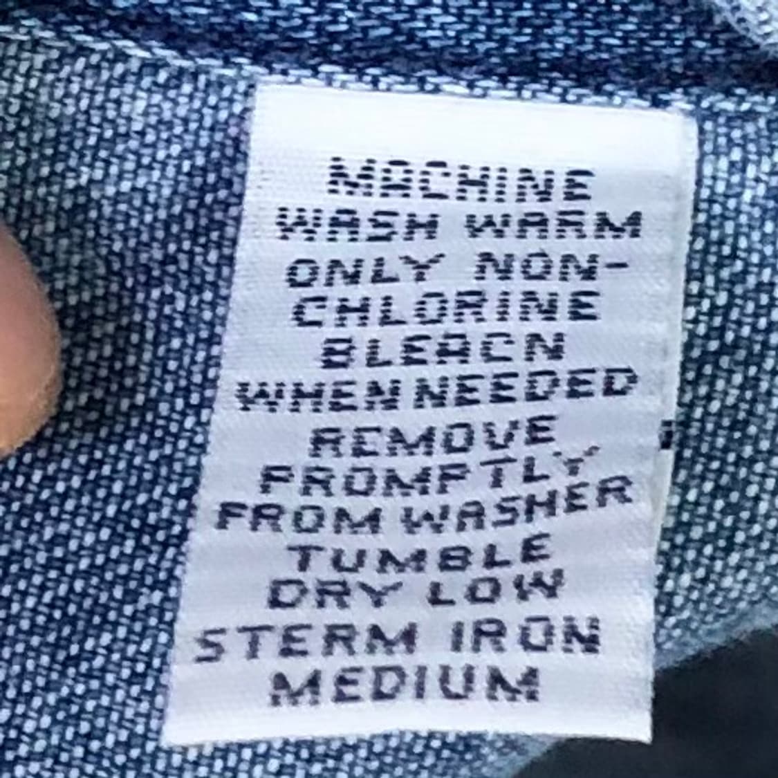 XL 폴로 데님 셔츠 상품이미지4
