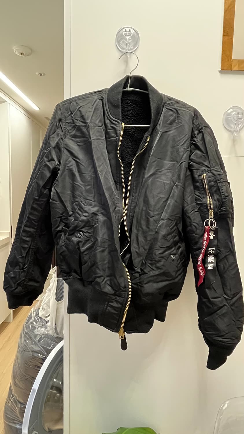 디스이즈네버뎃 알파인더스트리 콜라보 ma1 리버서블 자켓 상품이미지5