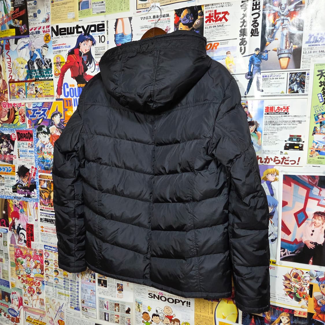 캘빈 클라인 빅 지퍼 포켓 블랙 덕다운 패딩 상품이미지6