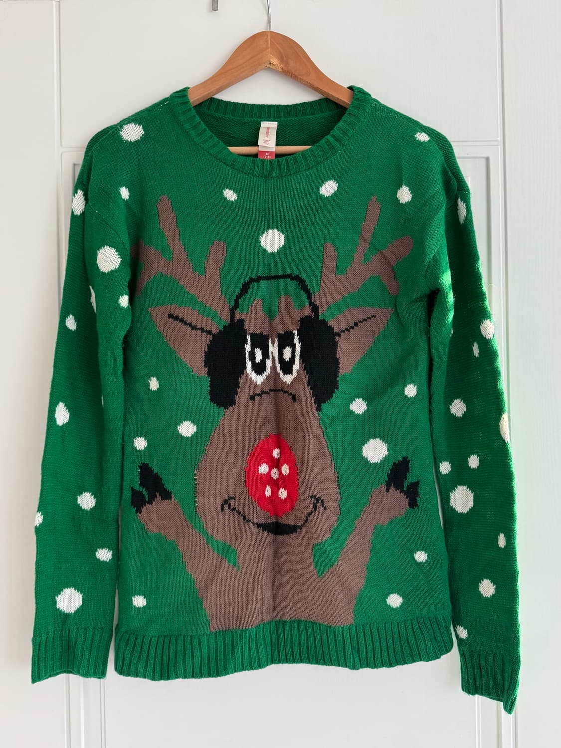 루돌프 크리스마스 니트 M 상품이미지1