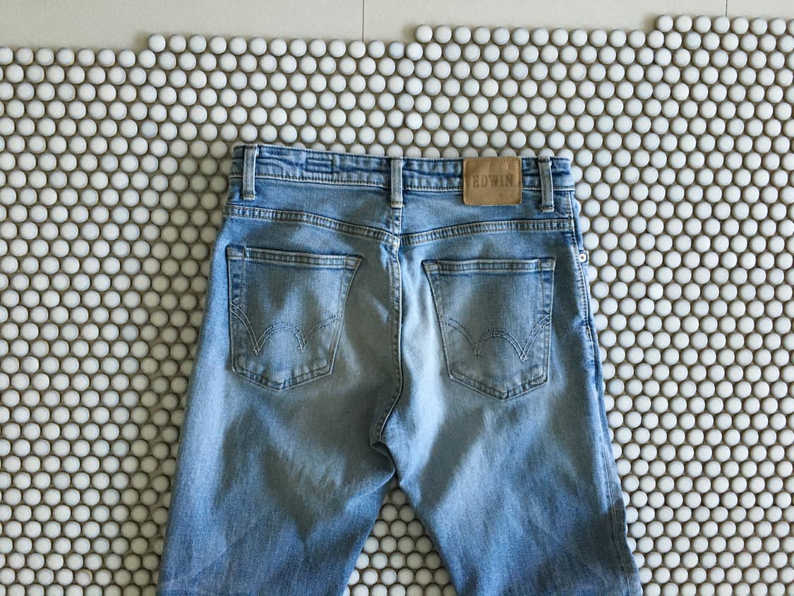 edwin) light wash straight jeans 상품이미지2