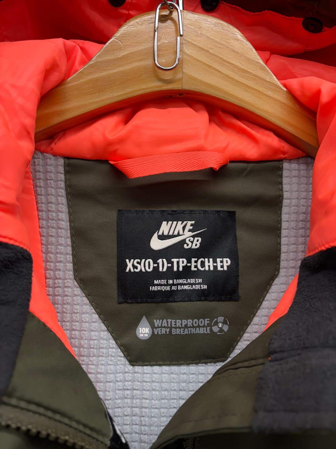 나이키 SB 허드슨 파카 카키색 사파리 야상 자켓 상품이미지9