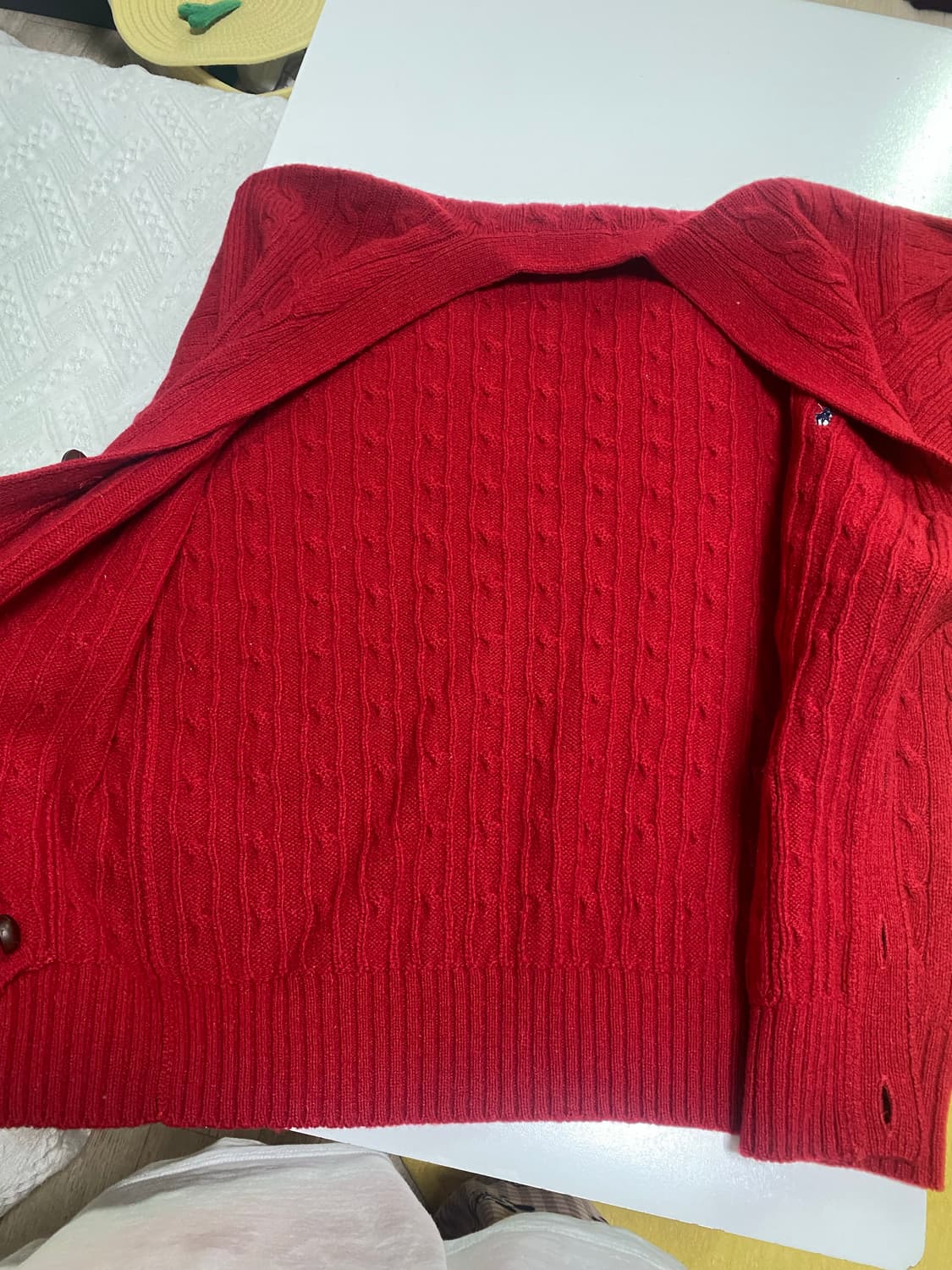 폴로 랄프로렌 꽈배기 가디건 상품이미지5