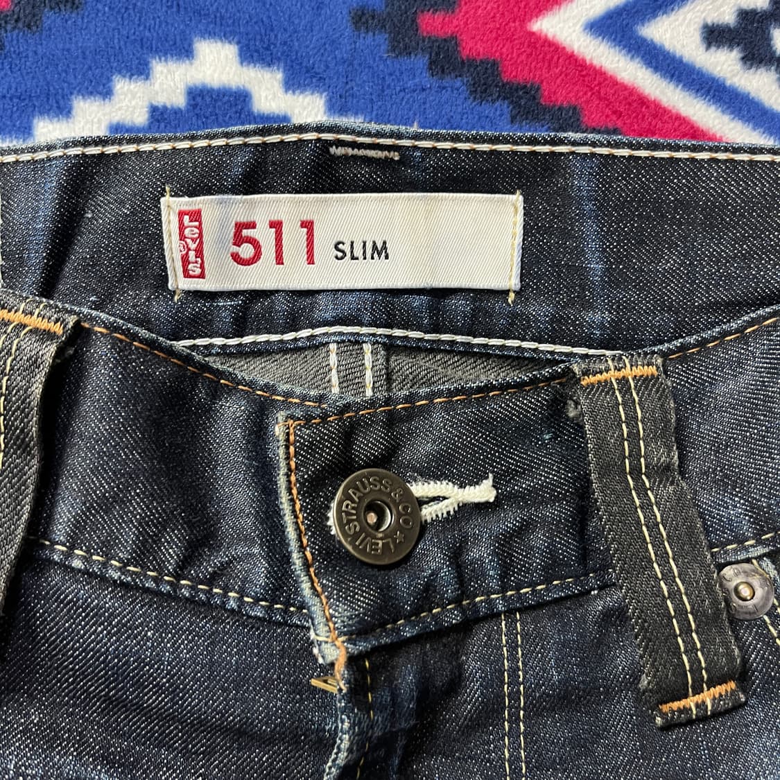 리바이스 LOT 511 뒤 지퍼 데님(실측확인) 상품이미지2