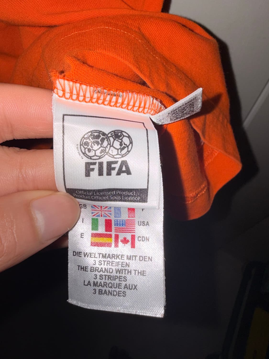 아디다스 네덜란드 반팔티 M 상품이미지2