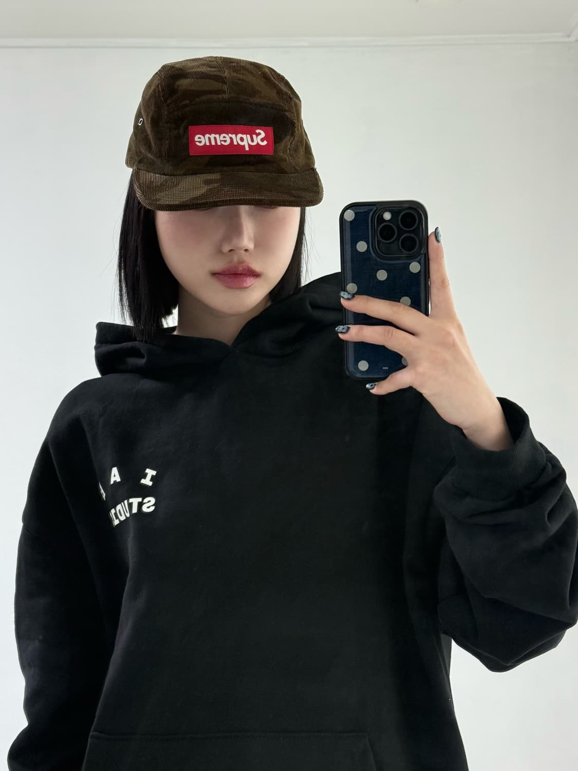 슈프림 코듀로이 카모 캡 상품이미지2