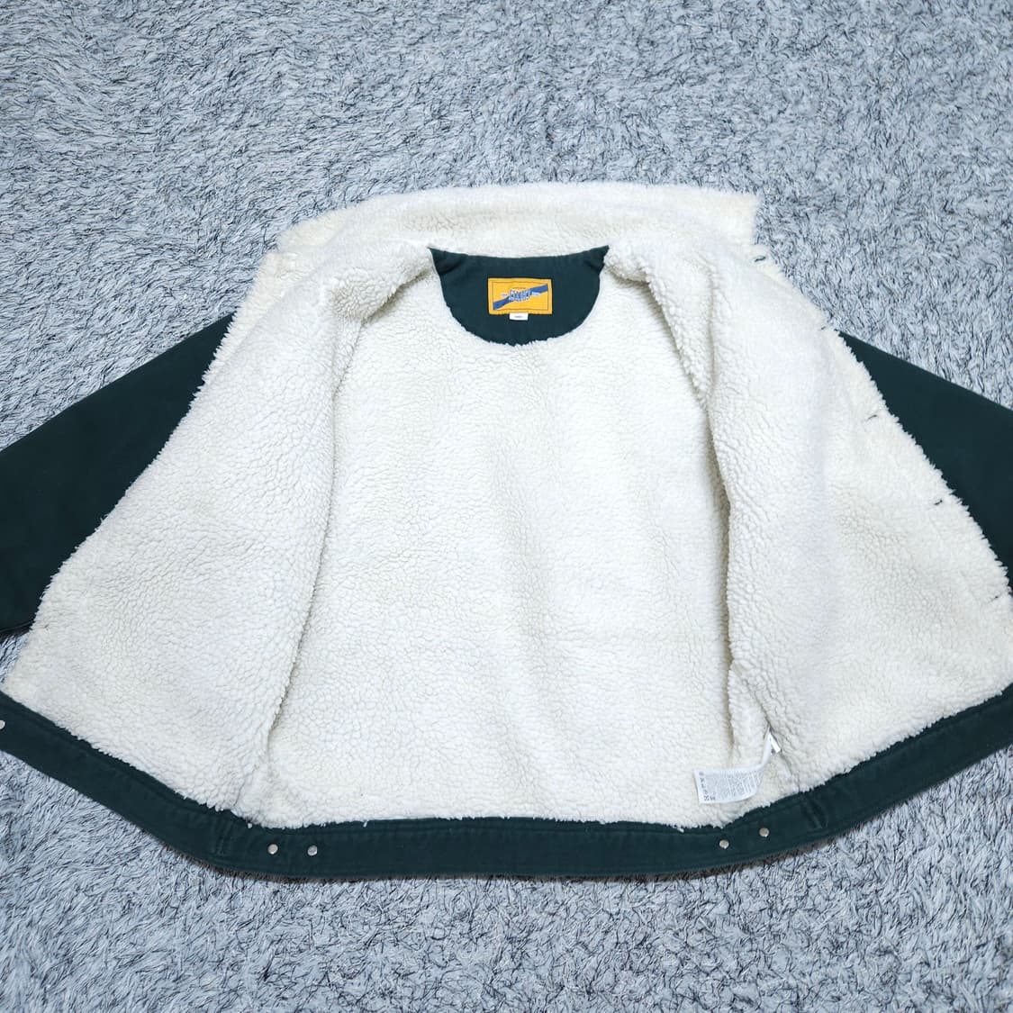 크리틱) L 남자 양털보아자켓 봄버자켓 / 왕눈이샵 상품이미지9