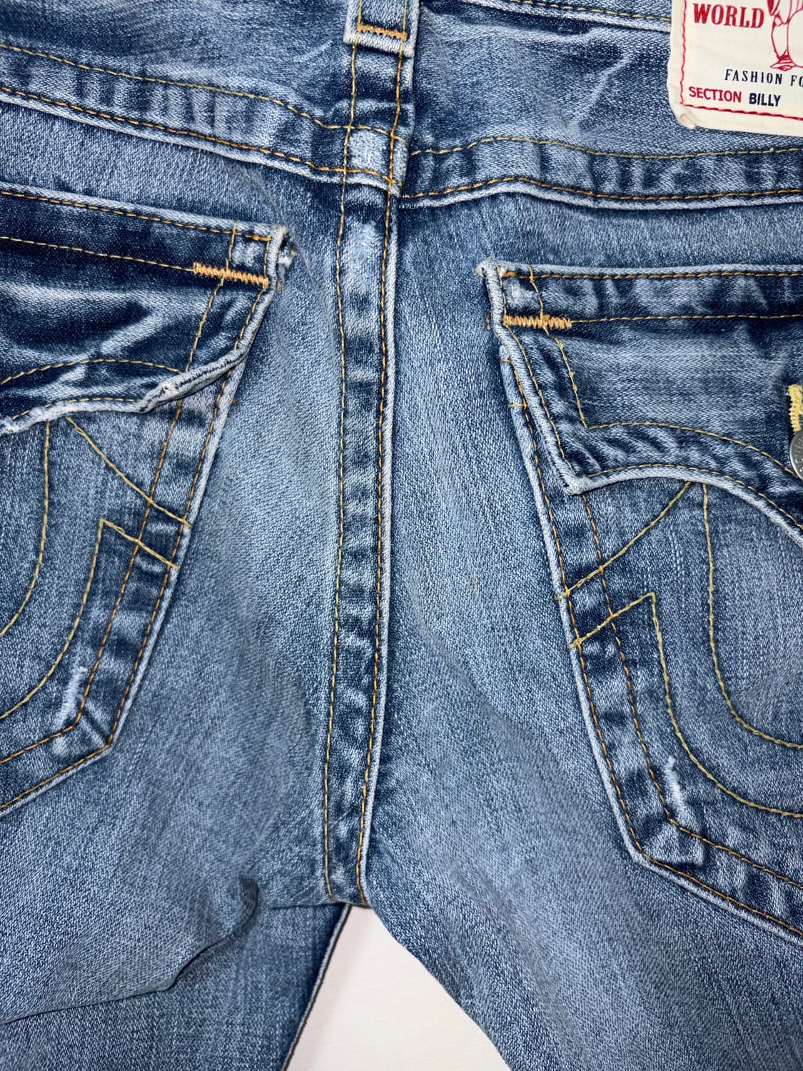 트루릴리전 빌리 부츠컷 데님 팬츠 29x34 상품이미지5