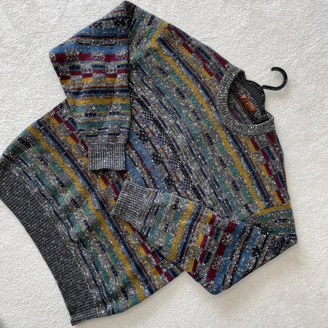 XL 미쏘니 남성 패턴 니트 올드스쿨 105 상품이미지3