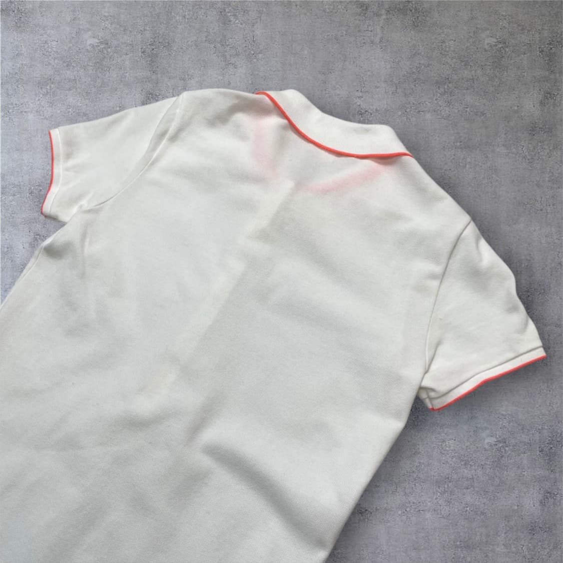 라코스테 Lacoste L!VE 화이트 피케 카라 슬림핏 원피스 XS 상품이미지7