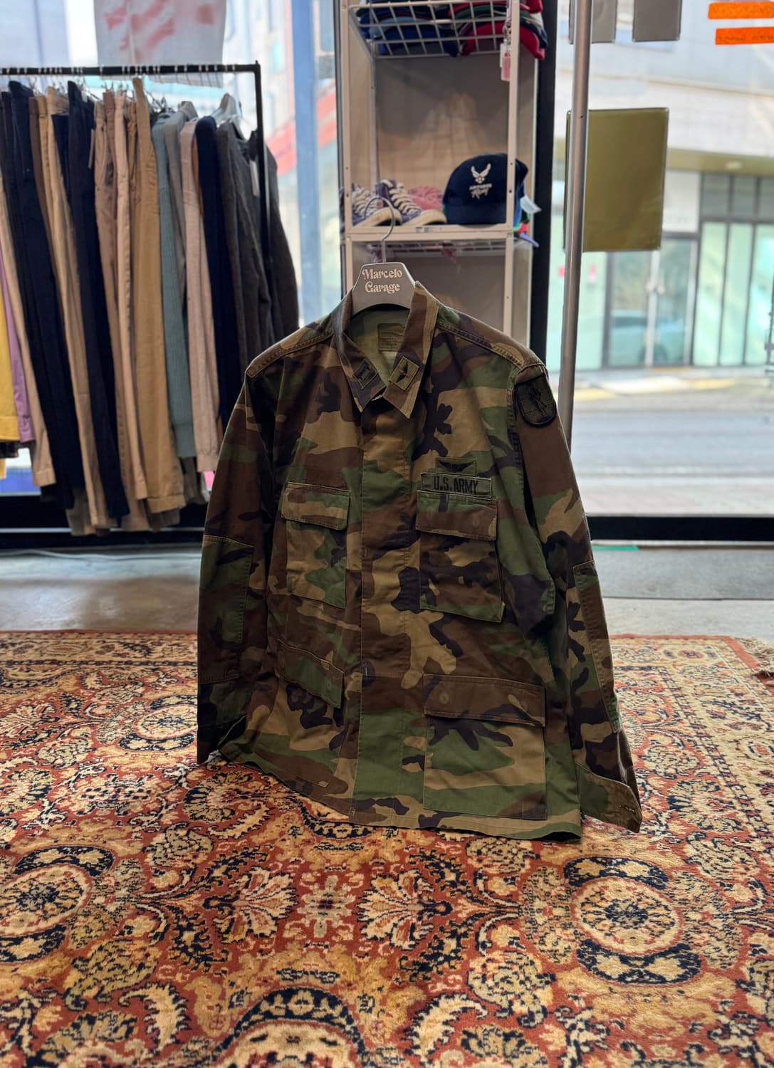 빈티지 밀리터리 오리지널 미군 BDU 셔츠 M~L (592) 상품이미지1
