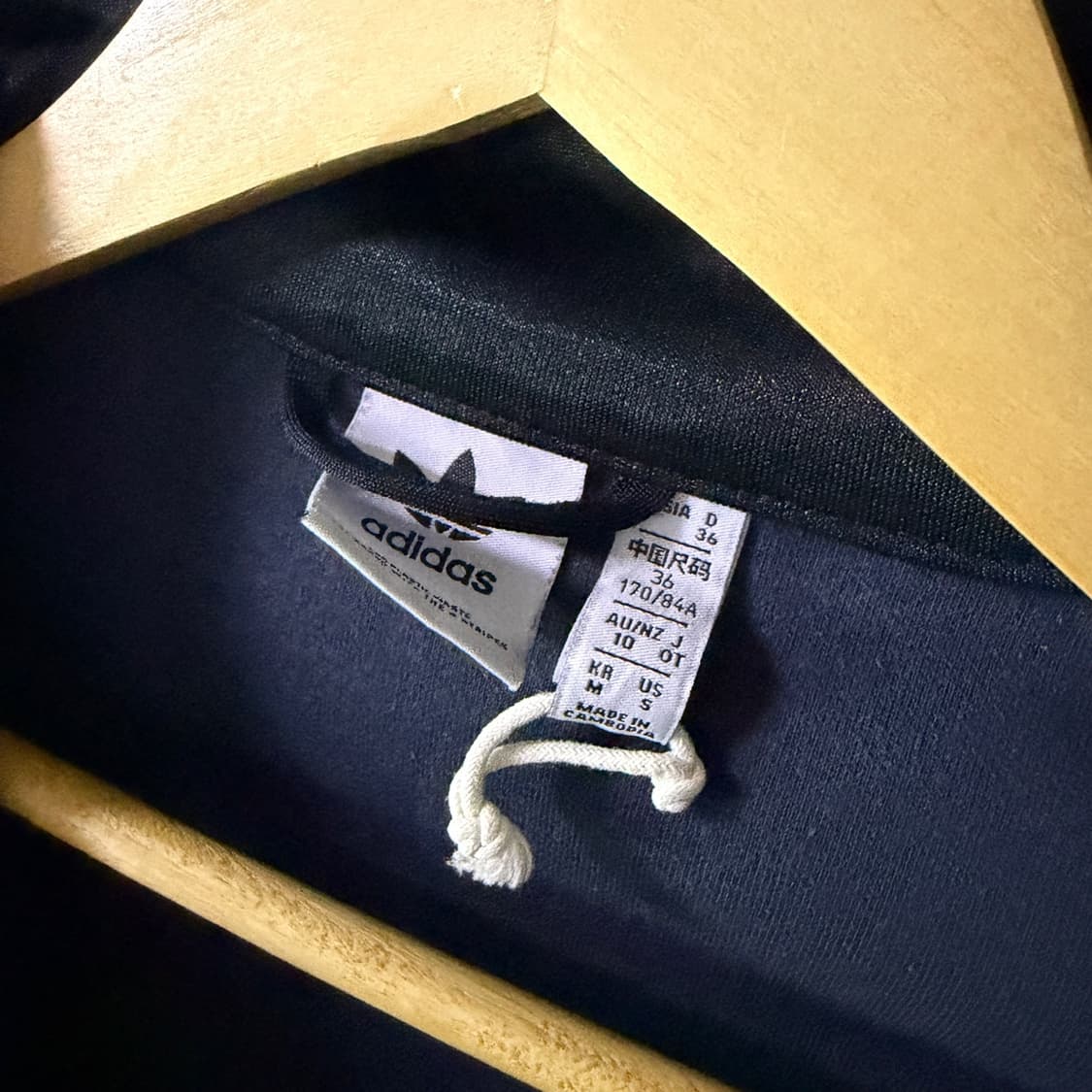 아디다스 슈퍼스타 삼선 크롭 트랙탑 M (여성 55 정도) 상품이미지9