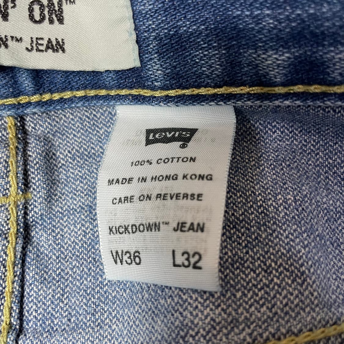 (36) 리바이스 00s 무빙온 중청 램블러 데님 팬츠 상품이미지7