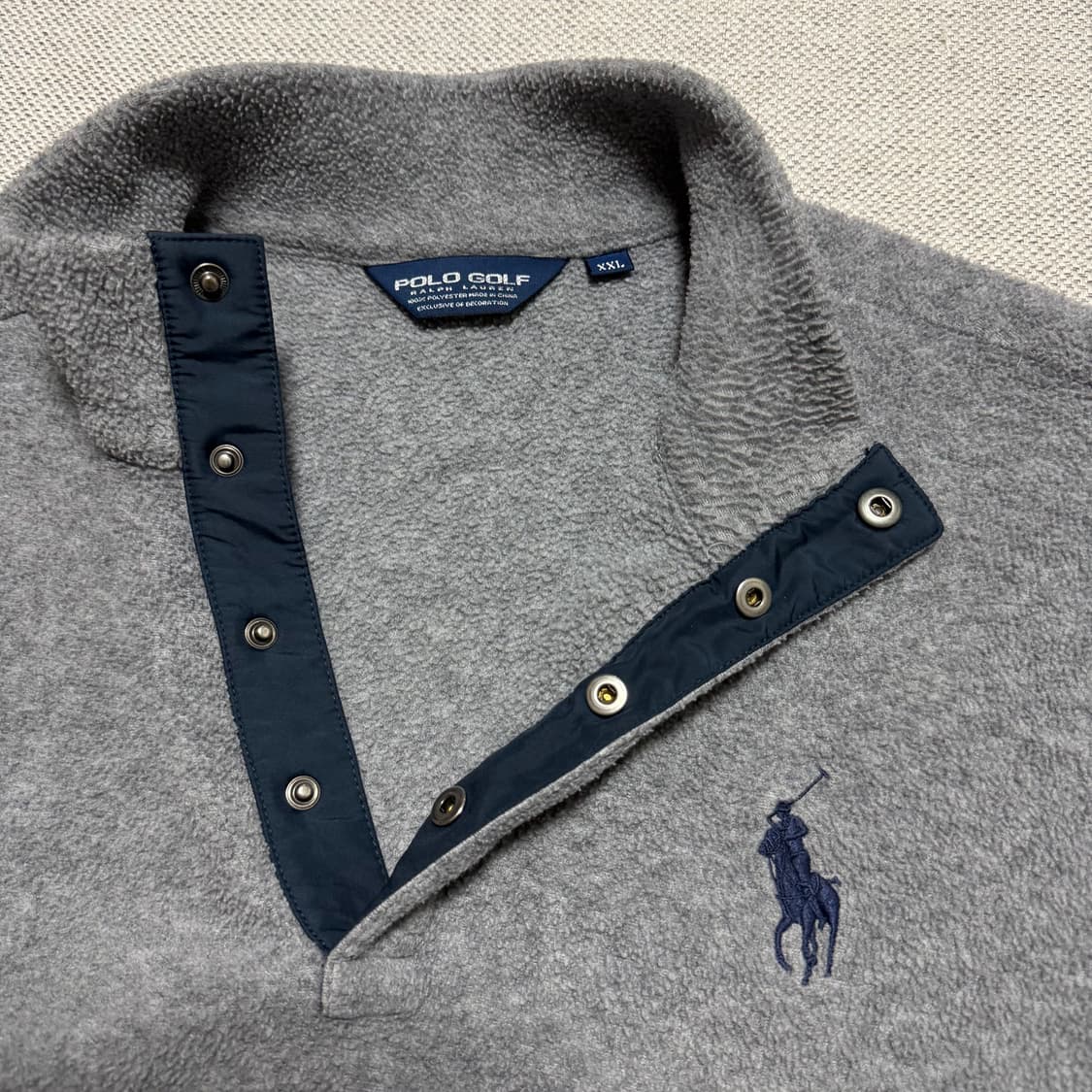 폴로 랄프로렌 골프 플리스 풀오버 상품이미지2
