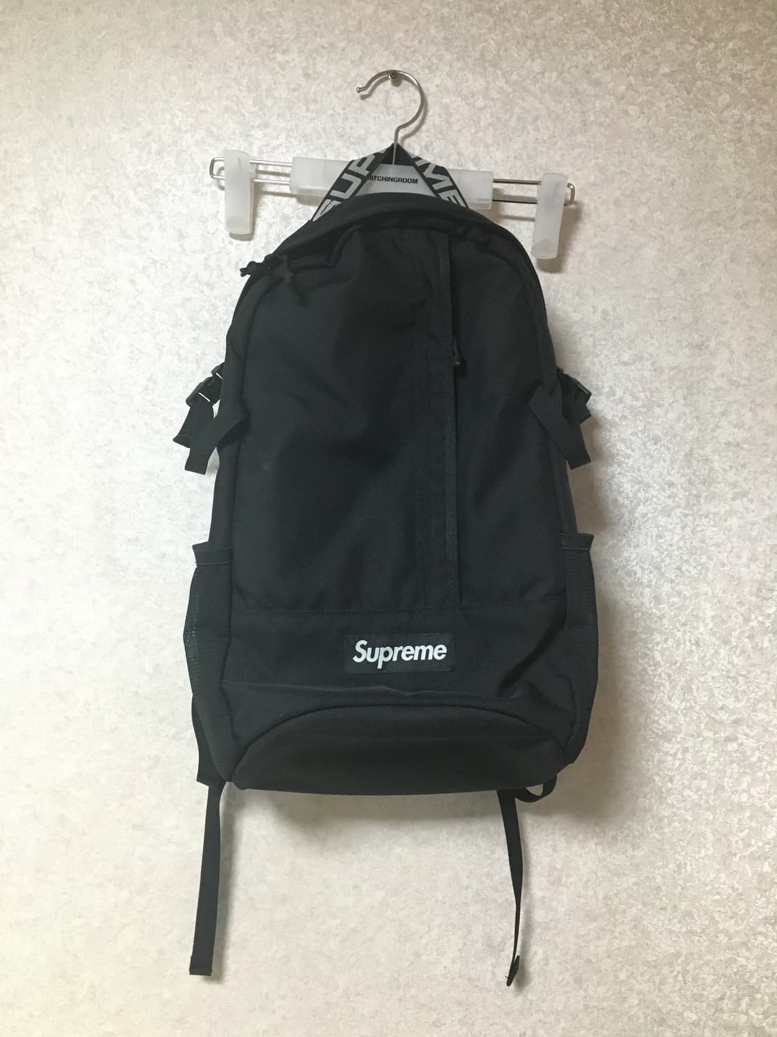18SS Supreme Backpack Black 상품이미지2