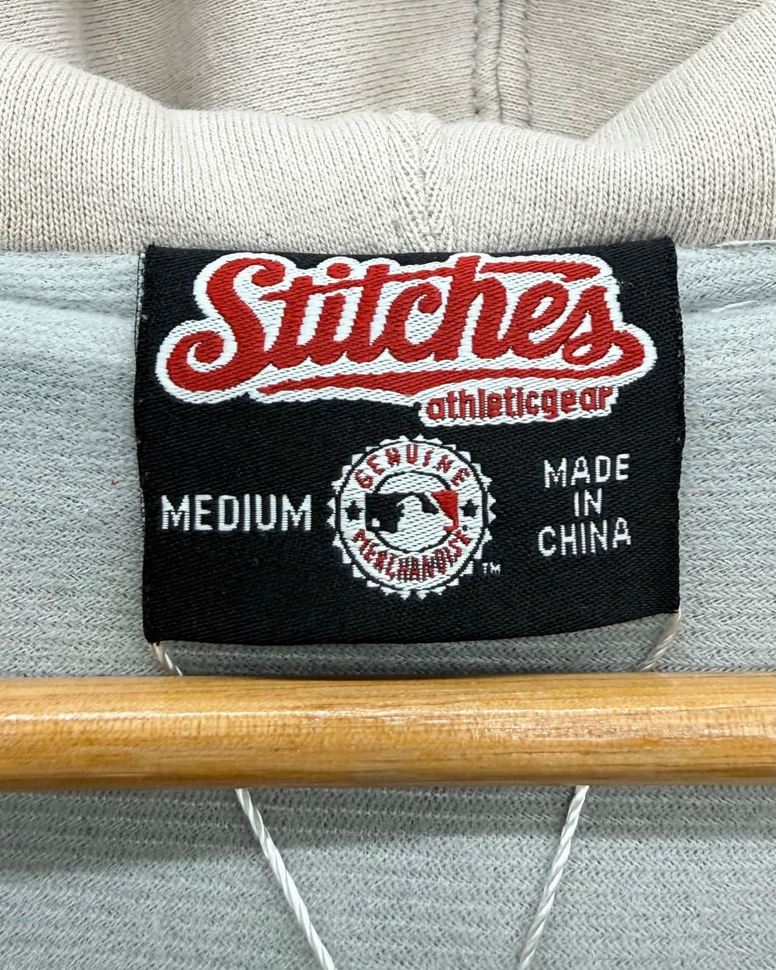 제뉴언 머천다이즈 00s NY YANKKES 컬러블럭 스웻 후드집업 상품이미지4