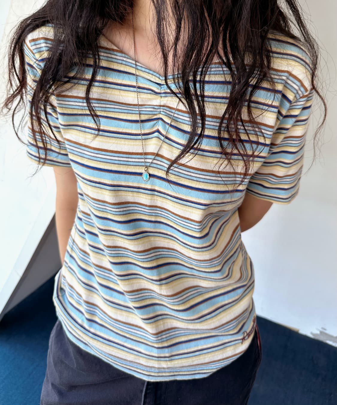 Stretched cotton volume design top 상품이미지6