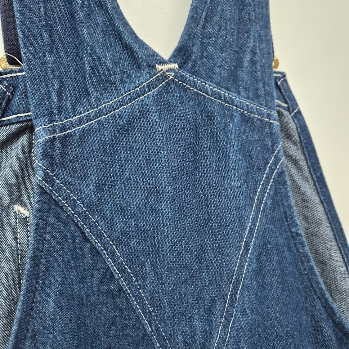 칼하트 데님 오버롤 멜빵바지 34in 상품이미지7
